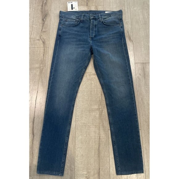 Rag & Bone Women's Jeans Fit 1 Skinny Brockie Blue W33 L32 (34x31) NEW - Picture 4 of 12